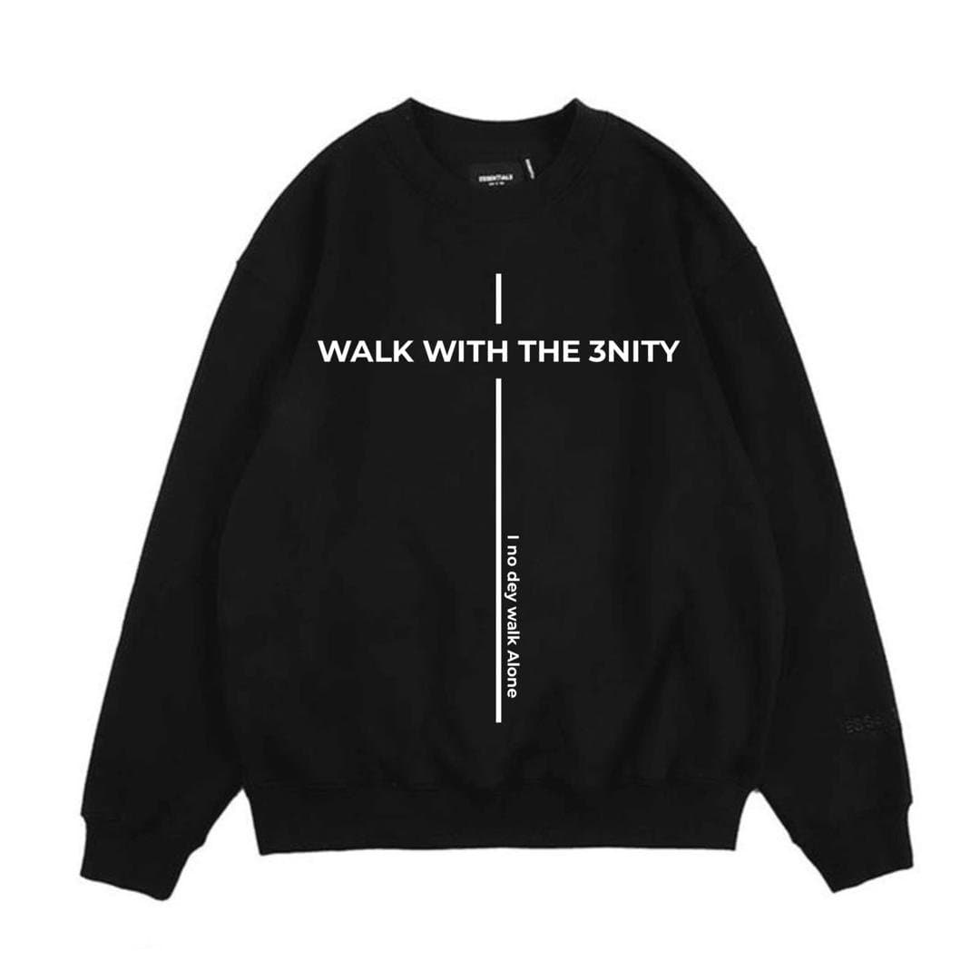 Walk With The 3nity Hoodie, front view